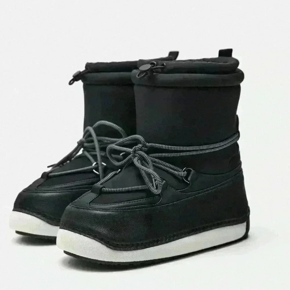 🔥🔥Zara Ski collection water resistant and water repellent Ankle Boots - Picture 1 of 8